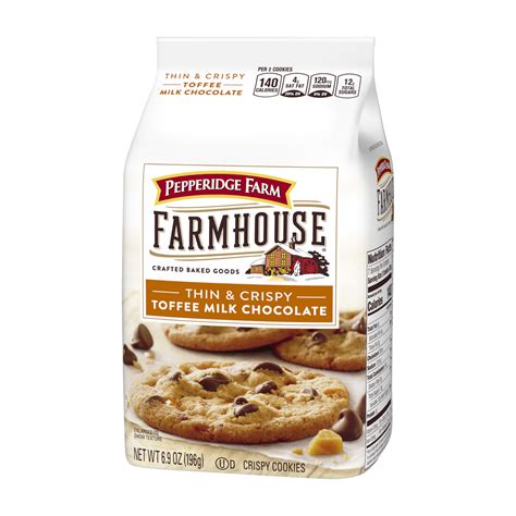 Thin & Crispy Toffee Milk Chocolate Cookies - Pepperidge Farm