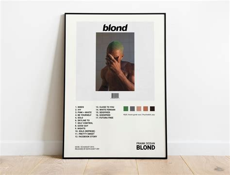 Frank Ocean Album Receipt Spotify QR Code Color Palette Finland | Frank Ocean Receipt Hoodie ...