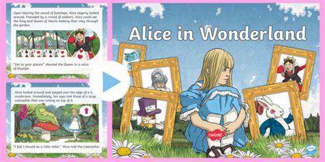 KS2 Alice in Wonderland Story PowerPoint