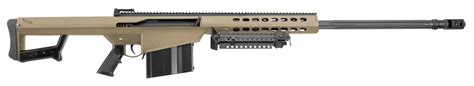 Barrett 14031 M82A1 50 BMG 29" 10+1 Flat Dark Earth Cerakote Fixed w/Sorbothane Recoil Pad Stock ...