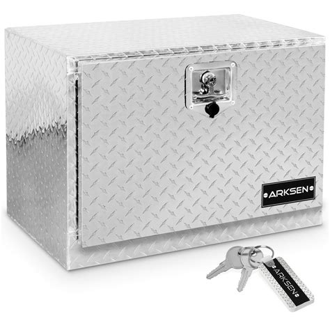 ARKSEN 18" 24" 30" 36" 48" Aluminum Diamond Plate Tool Box Pickup Truck ATV Underbody Trailer ...