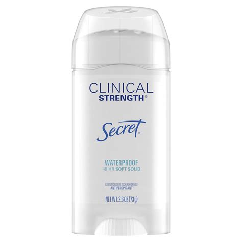 Secret Clinical Strength Antiperspirant and Deodorant Soft Solid ...