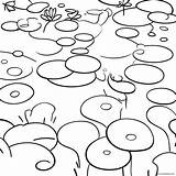 Monet Water Lilies Coloring Page 17650 13922 sketch template
