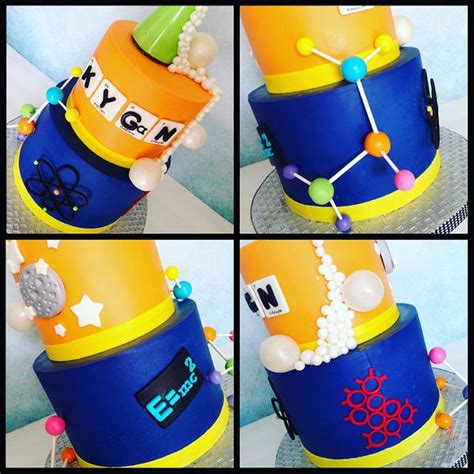 Science Experiment Cake - Cake by Sweeter by Peter - CakesDecor