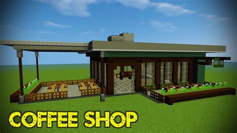 Minecraft Modern Shop Tutorial - YouTube