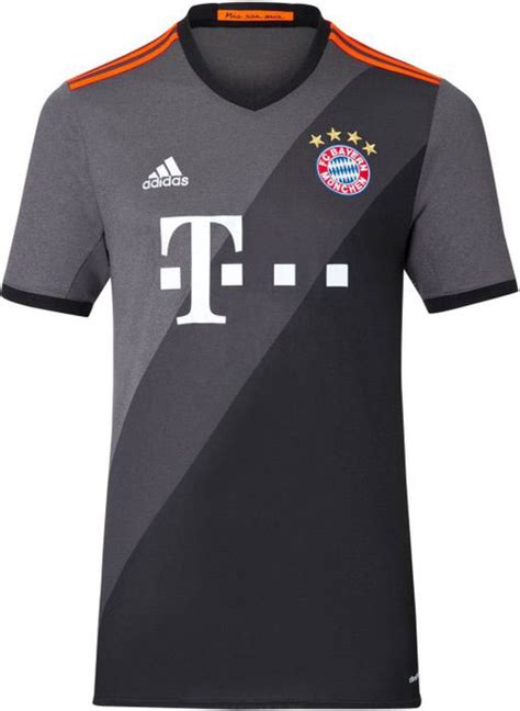 ADIDAS BAYERN MUNICH 2017 AWAY GREY JERSEY - Soccer Plus