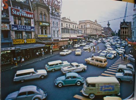 Rare view of the old intersection of darlinghurst and williams st kings ...