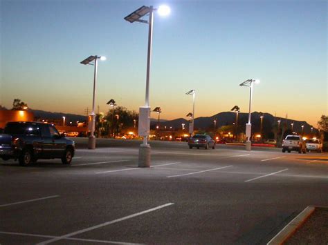 Solar Powered LED Parking Lot Lights | Greenlytes Blog | Led parking lot lights, Solar spot ...