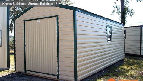 Keens Buildings 10x20 Storage Shed side view 17 - Keen's Buildings