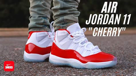 Air Jordan 11 CHERRY Review & On Feet | SIZING INFO - YouTube