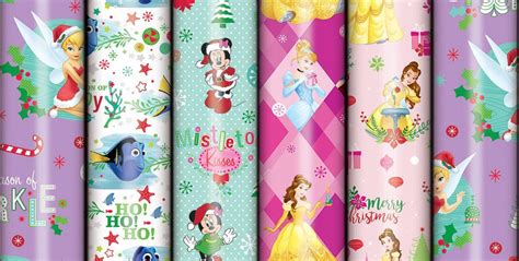 Buy Disney Christmas Wrapping Paper (2m Roll) at Mighty Ape Australia