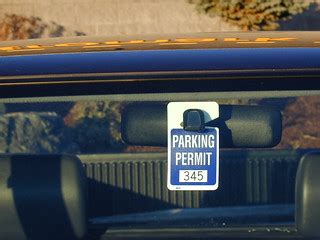 Parking permit | Please attribute this photo with the follow… | Flickr