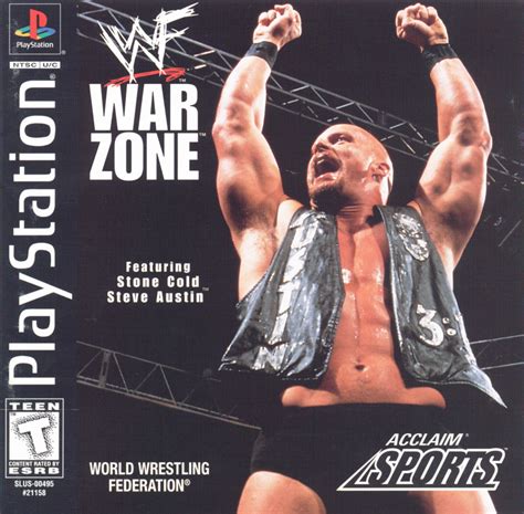 WWF War Zone (1998) PlayStation box cover art - MobyGames