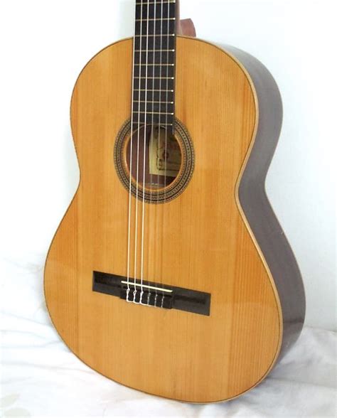 1960s Alhambra vintage classical guitar all solid Spruce top hand made in Spain | Reverb UK ...