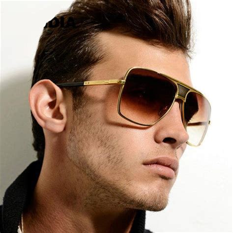 Aviator Oversized Square Men Vintage Sunglasses – FanFreakz