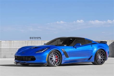 Chevrolet Corvette C7 Z06 Blue Strasse SM7 Wheel | Wheel Front