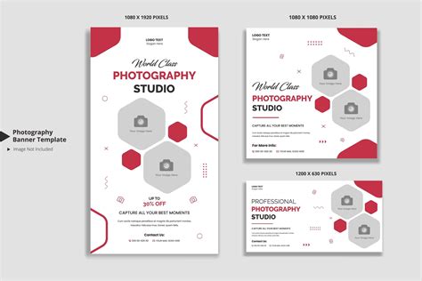 Photography Studio Banner Template Graphic by SohagMiah01 · Creative Fabrica