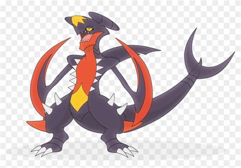 Mega Garchomp By Elsdrake - Pokemon Garchomp Mega Evolution - Free Transparent PNG Clipart ...