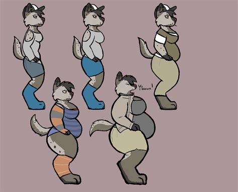 8-10 Hyena Weight Gain by Sketchy-Genet on DeviantArt