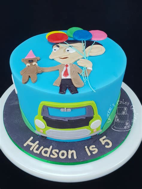 Mr Bean Cartoon Cake Images - birthday card message