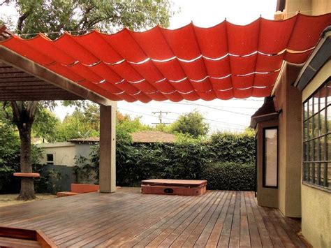 Fabric Wire Deck/Patio Canopy Ideas | hazel | Pinterest | Patio canopy ...