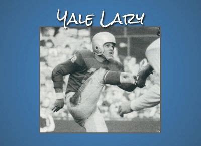 Yale Lary | American Football Kicking Hall of Fame