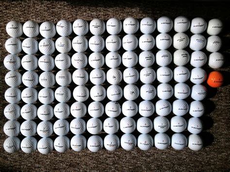 100 Dunlop golf balls in excellent condition tour soft ddh | in ...