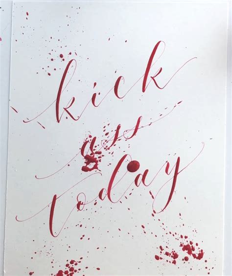 HOW TO: Create Ink Splatters to Embellish Your Calligraphy — Crooked Calligraphy