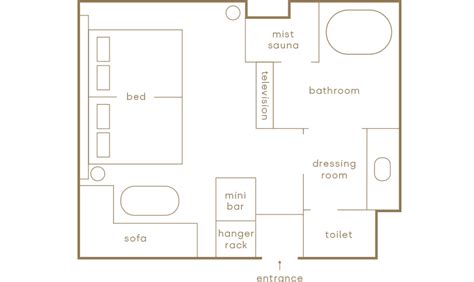 Hotel Room Floor Plan With Dimensions | Review Home Co