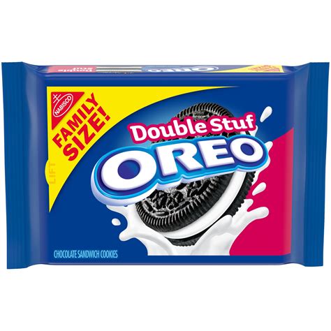 Oreo Double Stuff Chocolate Sandwich Cookies - Family Size 20 oz | Shipt