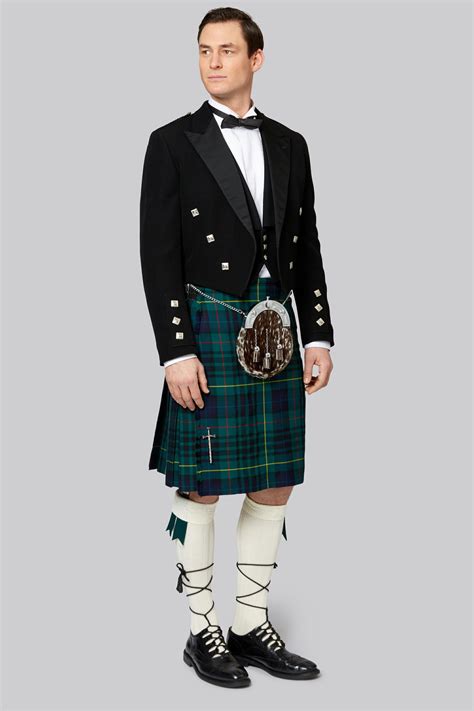 Scottish Highland Dress, Irish and Welsh Formal Black Tie & White Tie Attire