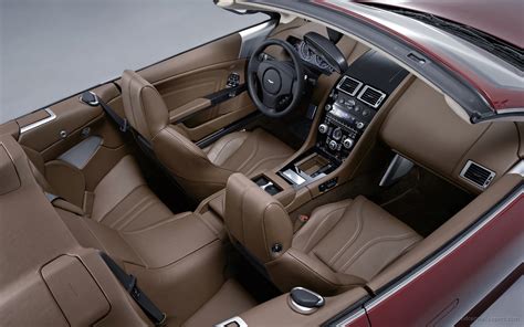 2010 Aston Martin DBS Volante Interior Wallpaper | HD Car Wallpapers | ID #29