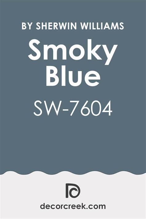Smoky Blue SW-7604 Paint Color by Sherwin-Williams