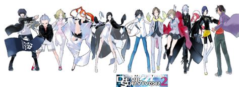 Shin Megami Tensei Devil Survivor 2 Characters by CatCamellia on DeviantArt