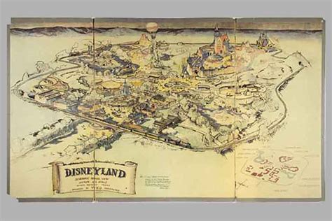 Disneyland Positioning Map