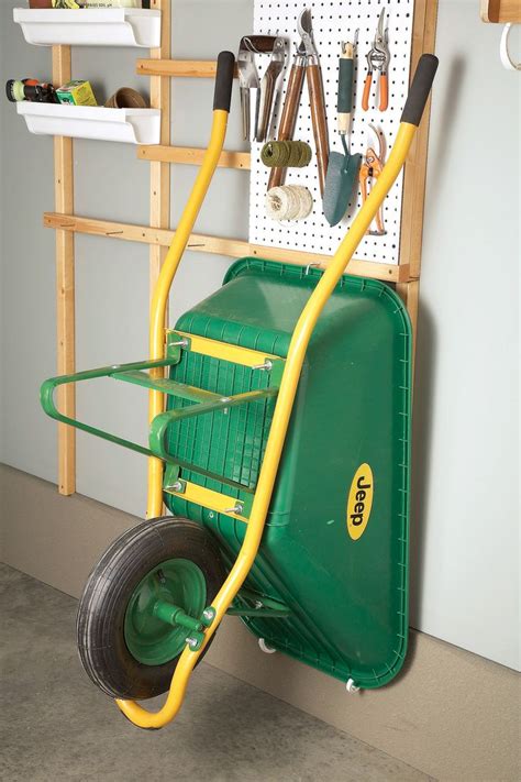 Wheelbarrow Storage Ideas: How to Get Organized - Organize With Sandy