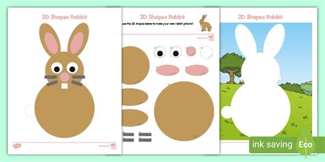 Rabbit Template | Craft Activities & Teaching Resources