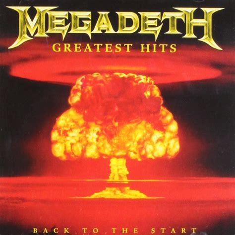 Greatest Hits - Back To The Start: MEGADETH: Amazon.ca: Music