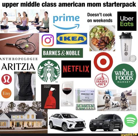 Upper middle class american mom Doesn't starterpack cook BARNES @NOBLE Doesn't cook on weekends ...