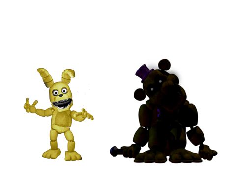 fixed plushtrap and ghostly fredbear : r/fivenightsatfreddys