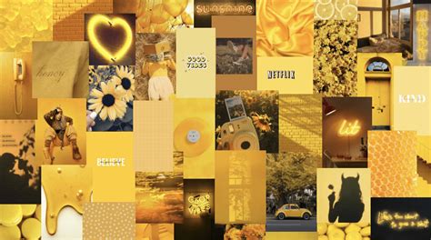 Yellow Collage Desktop Wallpapers - Top Free Yellow Collage Desktop Backgrounds - WallpaperAccess