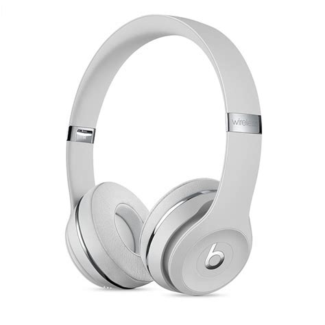 Beats by Dr Dre Solo 3 Wireless On-Ear Headphones - Gloss White ...