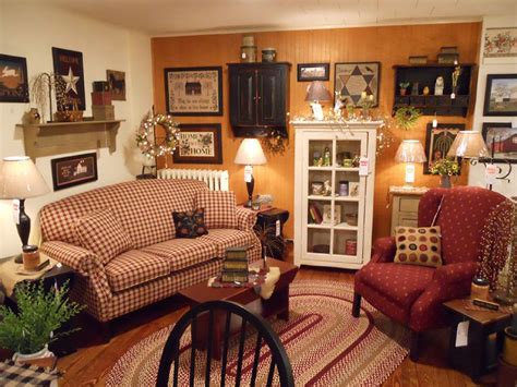 Primitive Country Living Room Ideas | Bryont Rugs and Livings