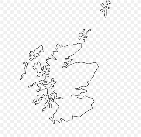 Blank Map Of Scotland