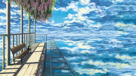 Wallpaper : 1920x1080 px, bench, cat, clouds, railway, sen to chihiro ...