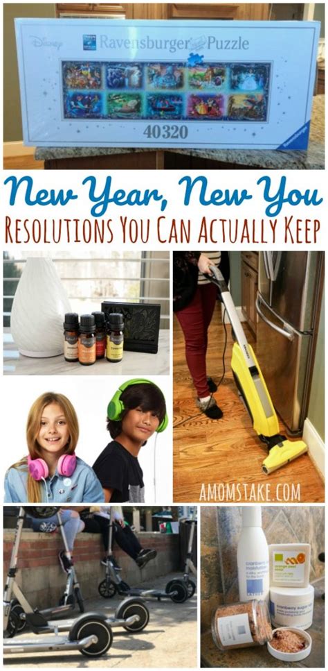 New Year, New You: 12 Resolutions You Can Actually Keep - A Mom's Take