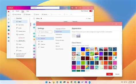 How to change new Outlook app theme on Windows 11 - Pureinfotech