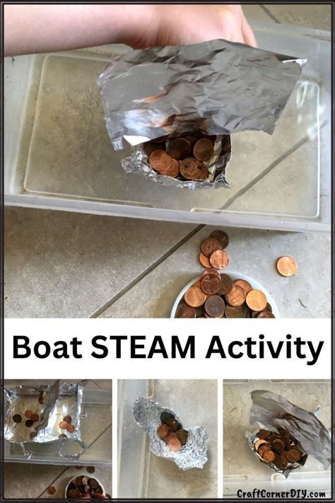 Picture of aluminum foil boat challenge Steam Experiments, Easy Science Experiments, Steam ...