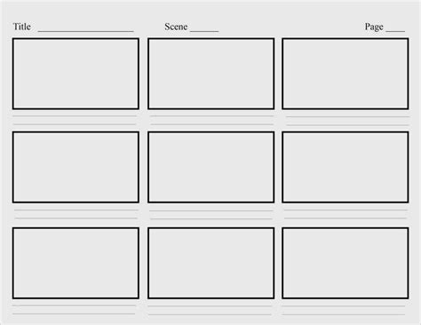 Storyboard Video Vorlage Erstaunlich Blank Storyboard For Those Who ...