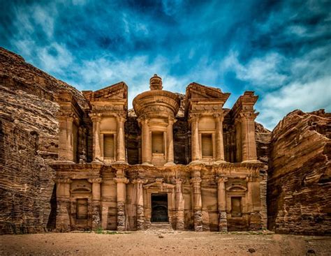 Monastery at Petra by craigboudreaux - VIEWBUG.com